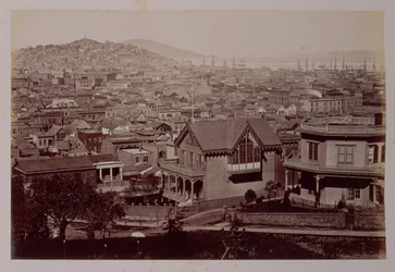 Blick auf San Francisco, ca. 1875